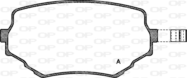 Brake Pad Set, disc brake (BPA0594.02)