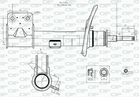 Shock Absorber (SAB8543.31)