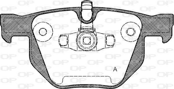 Brake Pad Set, disc brake (BPA0381.70)