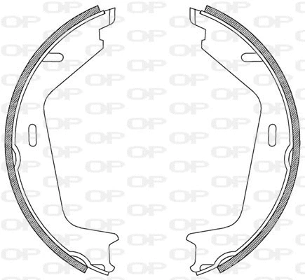 Brake Shoe Set (BSA2205.00)