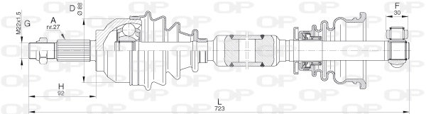 Drive Shaft (DRS6317.00)