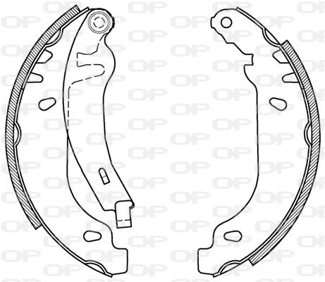 Brake Shoe Set (BSA2089.00)