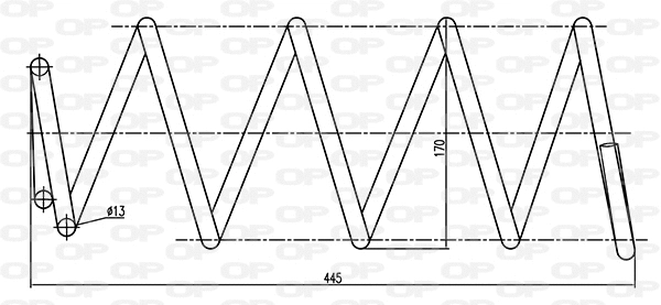 Suspension Spring (CSR9045.00)