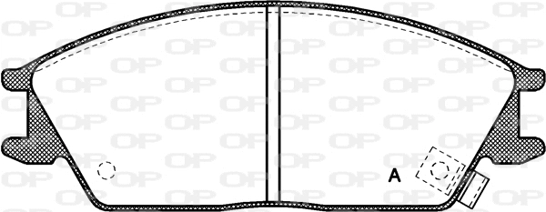 Brake Pad Set, disc brake (BPA0224.02)