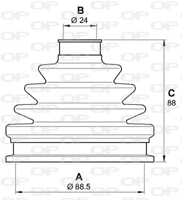 Bellow Kit, drive shaft
