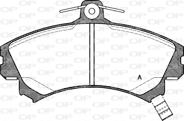 Brake Pad Set, disc brake (BPA0590.21)