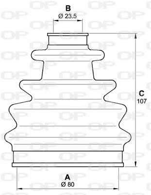 Bellow Kit, drive shaft