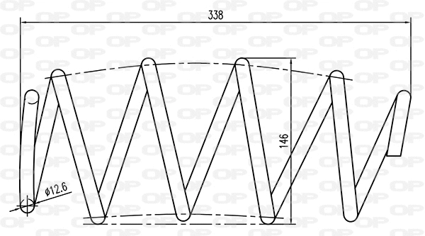 Suspension Spring (CSR9146.00)