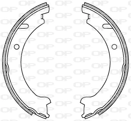 Brake Shoe Set (BSA2203.00)