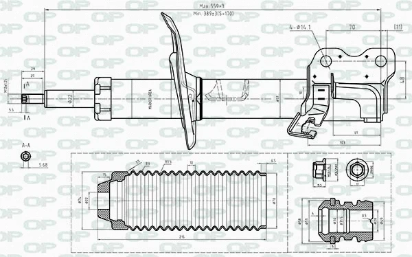 Shock Absorber (SAB8447.31)