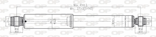 Shock Absorber (SAB8147.32)