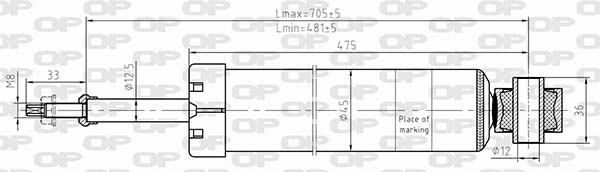 Shock Absorber (SAB8638.32)