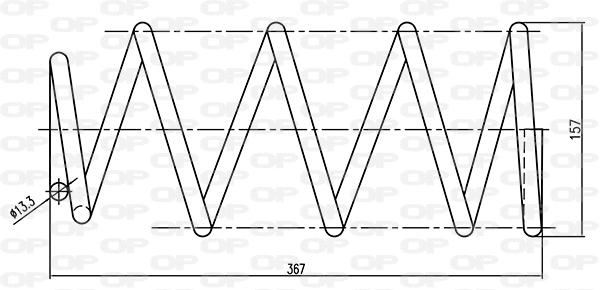 Suspension Spring (CSR9136.00)