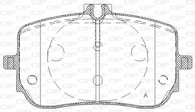Brake Pad Set, disc brake (BPA1835.00)