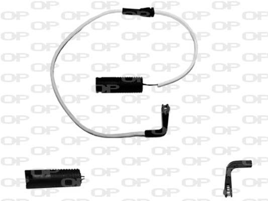 Warning Contact, brake pad wear (AK3058.00)