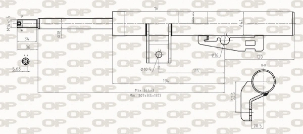Shock Absorber (SAB8277.31)
