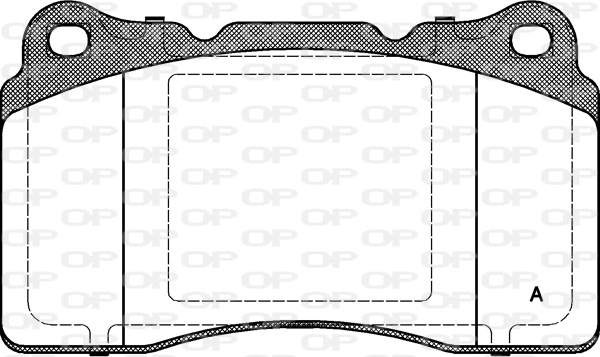 Brake Pad Set, disc brake (BPA0666.10)