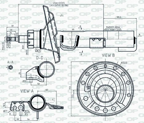 Shock Absorber (SAB8545.31)