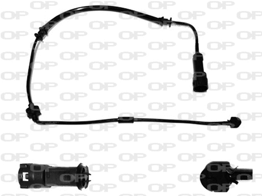 Warning Contact, brake pad wear (AK3098.00)