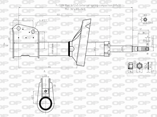 Shock Absorber (SAB8315.31)