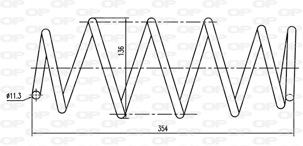 Suspension Spring (CSR9364.00)