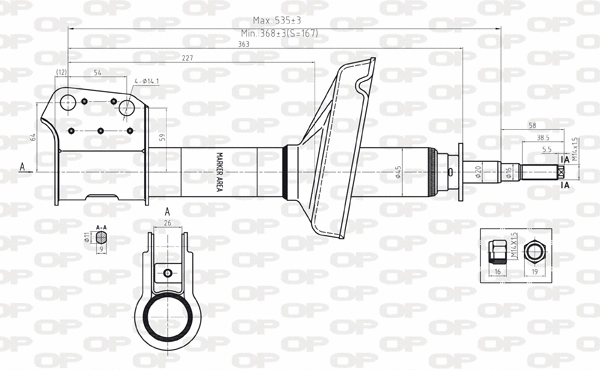 Shock Absorber (SAB8100.11)