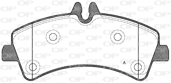Brake Pad Set, disc brake (BPA1247.00)