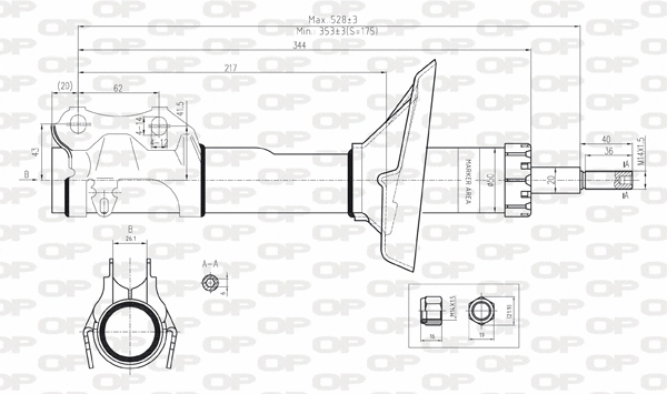 Shock Absorber (SAB8087.11)