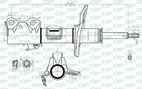Shock Absorber (SAB8558.31)