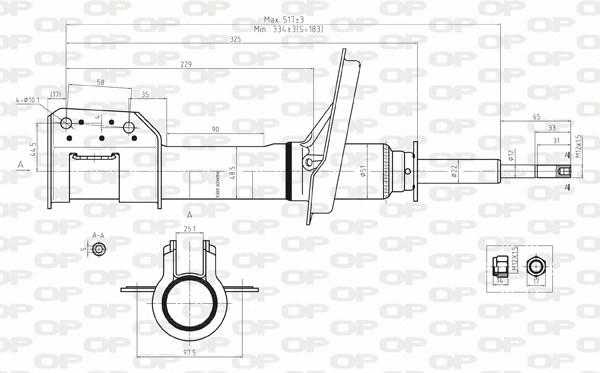 Shock Absorber (SAB8157.31)