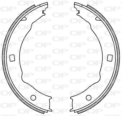 Brake Shoe Set (BSA2199.00)