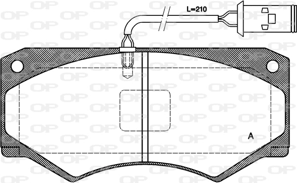 Brake Pad Set, disc brake (BPA0047.52)