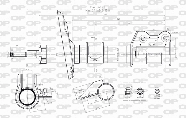 Shock Absorber (SAB8016.31)
