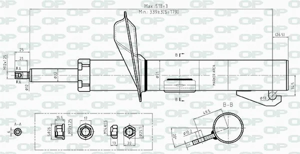 Shock Absorber (SAB8402.31)