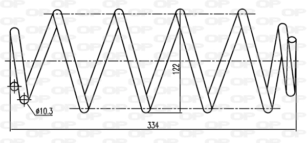 Suspension Spring (CSR9062.00)