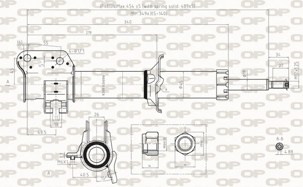 Shock Absorber (SAB8254.31)