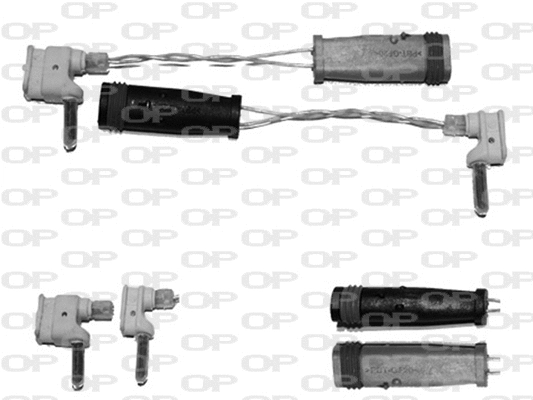 Warning Contact, brake pad wear (AK3078.00)