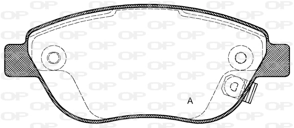 Brake Pad Set, disc brake (BPA0859.21)