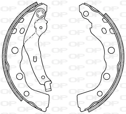 Brake Shoe Set (BSA2021.00)