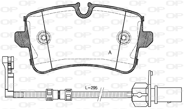 Brake Pad Set, disc brake (BPA1343.20)