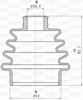 Bellow Kit, drive shaft