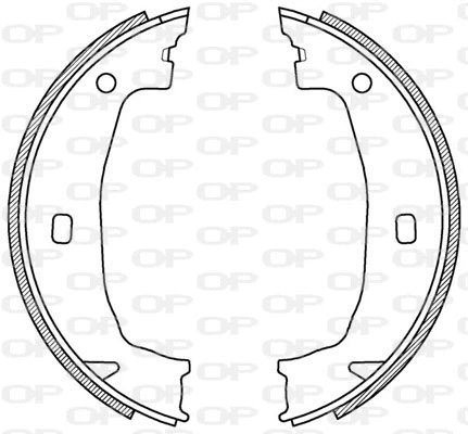 Brake Shoe Set (BSA2197.00)