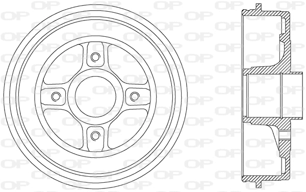 Brake Drum (BAD9041.30)
