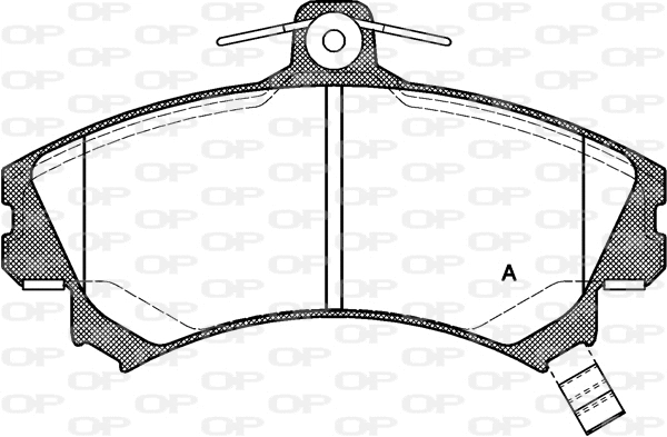 Brake Pad Set, disc brake (BPA0590.02)