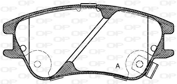 Brake Pad Set, disc brake (BPA1139.02)