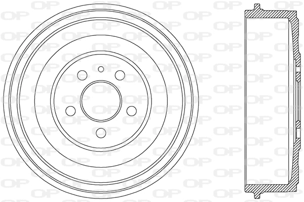 Brake Drum (BAD9028.10)