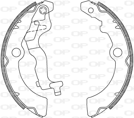 Brake Shoe Set (BSA2236.00)