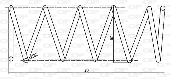Suspension Spring (CSR9076.00)