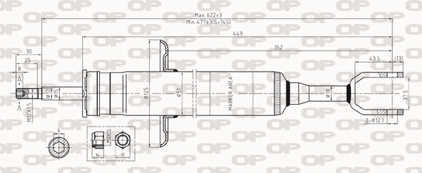Shock Absorber (SAB8258.31)