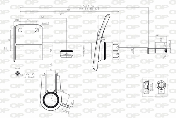 Shock Absorber (SAB8152.31)